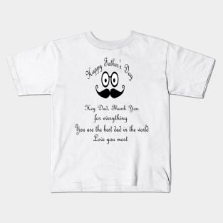 Happy Father's Day Kids T-Shirt